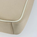 BURBERRY Nova Check Shoulder Bag Nylon Beige Silver Auth bs34138-15