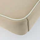 BURBERRY Nova Check Shoulder Bag Nylon Beige Silver Auth bs34138-16