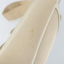 BURBERRY Nova Check Shoulder Bag Nylon Beige Silver Auth bs34138-10