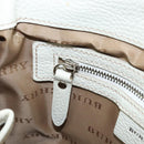 BURBERRY Nova Check Shoulder Bag Nylon Beige Silver Auth bs34138-20