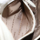 BURBERRY Nova Check Shoulder Bag Nylon Beige Silver Auth bs34138-21