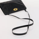 Salvatore Ferragamo Shoulder Bag Leather 2 Set Black Gray Auth bs34139-13