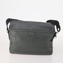 Salvatore Ferragamo Shoulder Bag Leather 2 Set Black Gray Auth bs34139-3