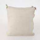BALLY Cartier Shoulder Bag Leather 2 Set Bordeaux White Auth bs34145-3
