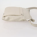 BALLY Cartier Shoulder Bag Leather 2 Set Bordeaux White Auth bs34145-4