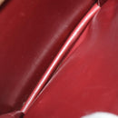 CARTIER Shoulder Bag Leather 2 Set Bordeaux Beige Auth bs34146-17
