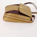 CARTIER Shoulder Bag Leather 2 Set Bordeaux Beige Auth bs34146-4