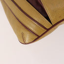 CARTIER Shoulder Bag Leather 2 Set Bordeaux Beige Auth bs34146-8