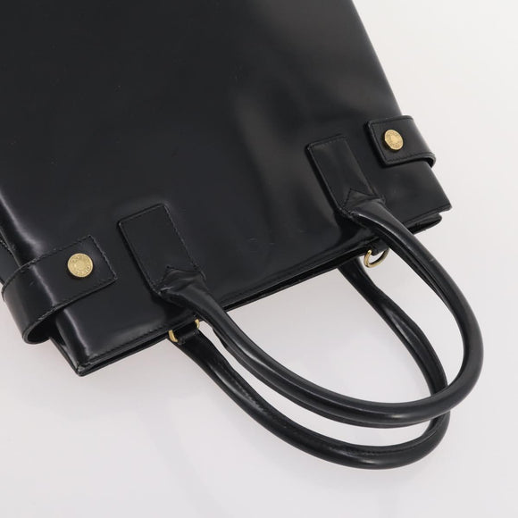 GUCCI GG Canvas Shoulder Bag Leather 3 Set Black Beige Auth bs34147
