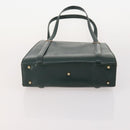 GUCCI GG Canvas Shoulder Bag Leather 3 Set Black Beige Auth bs34147-7