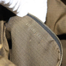 FENDI Zucca Canvas Hand Bag Black Gold Auth bs34151-23