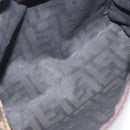 FENDI Zucca Canvas Pouch Black Brown Auth bs34152-10