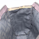 FENDI Zucca Canvas Pouch Black Brown Auth bs34152-11