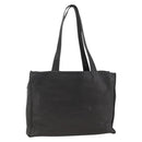 CHANEL Tote Bag Leather Black CC Auth bs34155-1