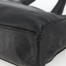 CHANEL Tote Bag Leather Black CC Auth bs34155-9