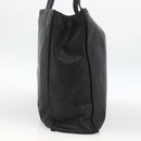 CHANEL Tote Bag Leather Black CC Auth bs34155-3