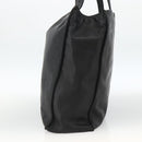 CHANEL Tote Bag Leather Black CC Auth bs34155-4