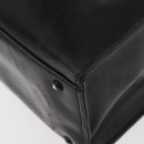 CHANEL Tote Bag Patent leather Black Gold CC Auth bs34158-13