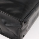 CHANEL Tote Bag Patent leather Black Gold CC Auth bs34158-14