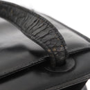 CHANEL Tote Bag Patent leather Black Gold CC Auth bs34158-17