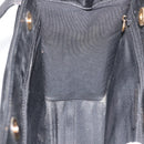 CHANEL Tote Bag Patent leather Black Gold CC Auth bs34158-21