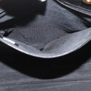 CHANEL Tote Bag Patent leather Black Gold CC Auth bs34158-23