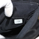 CHANEL Tote Bag Patent leather Black Gold CC Auth bs34158-25