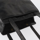 CHANEL Tote Bag Patent leather Black Gold CC Auth bs34158-7