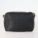 MCM Vicetos Logogram Shoulder Bag PVC Leather 2 Set Black Auth bs34160-3
