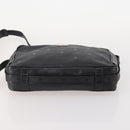 MCM Vicetos Logogram Shoulder Bag PVC Leather 2 Set Black Auth bs34160-7