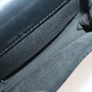 CHANEL Matelasse Wallet Caviar Skin Nylon 3 Set Black Gray Navy CC Auth bs34162-13