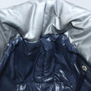 CHANEL Cococoon Hand Bag Nylon Silver CC Auth bs34163-21