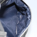 CHANEL Cococoon Hand Bag Nylon Silver CC Auth bs34163-25