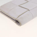 BOTTEGA VENETA INTRECCIATO Bifold Wallet Leather Purple Gold Auth bs34168-11