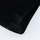 PRADA Pouch Velor Black Auth bs34170-15