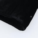 PRADA Pouch Velor Black Auth bs34170-14