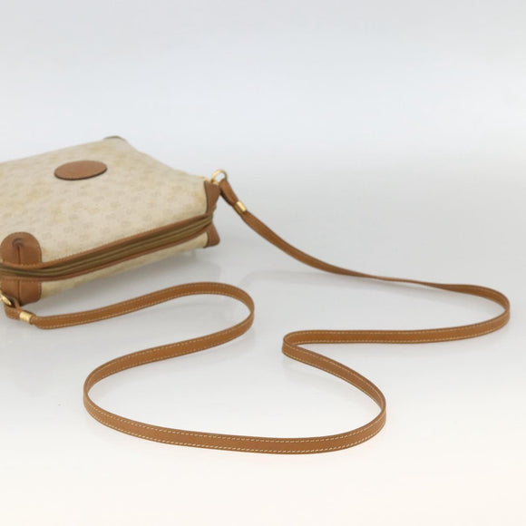 GUCCI Micro GG Supreme Shoulder Bag PVC Beige Gold 007 104 4916 Auth bs34174