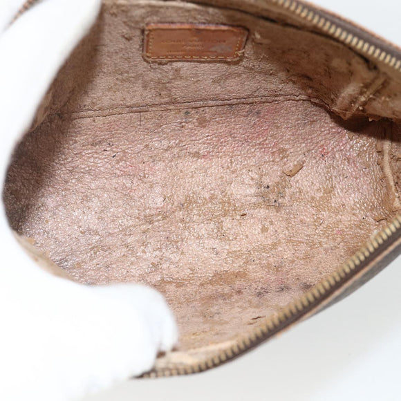 LOUIS VUITTON Monogram Pochette Cosmetic PM Pouch M43998 LV Auth bs34176