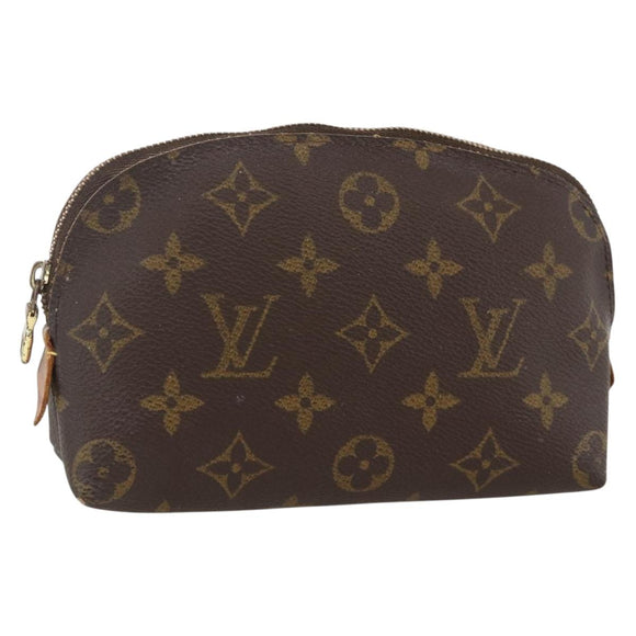 LOUIS VUITTON Monogram Pochette Cosmetic PM Pouch M43998 LV Auth bs34176