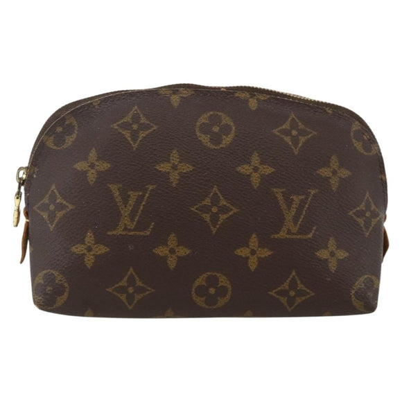 LOUIS VUITTON Monogram Pochette Cosmetic PM Pouch M43998 LV Auth bs34176