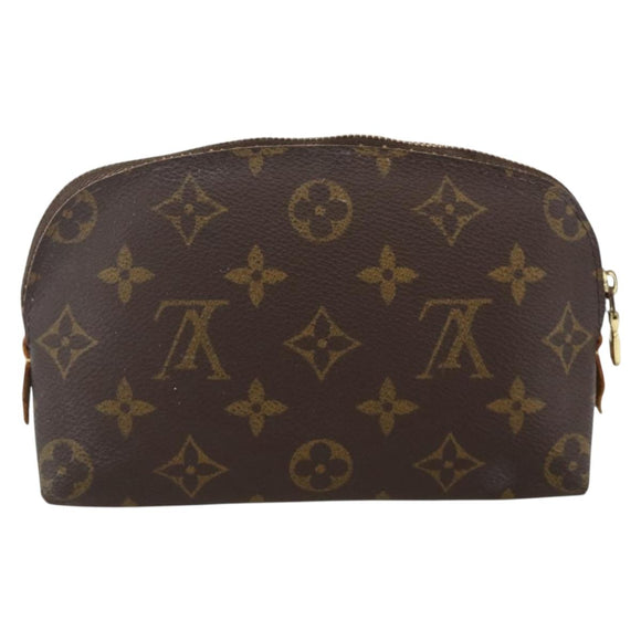 LOUIS VUITTON Monogram Pochette Cosmetic PM Pouch M43998 LV Auth bs34176