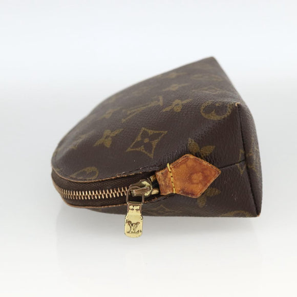 LOUIS VUITTON Monogram Pochette Cosmetic PM Pouch M43998 LV Auth bs34176