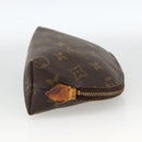 LOUIS VUITTON Monogram Pochette Cosmetic PM Pouch M43998 LV Auth bs34176-4