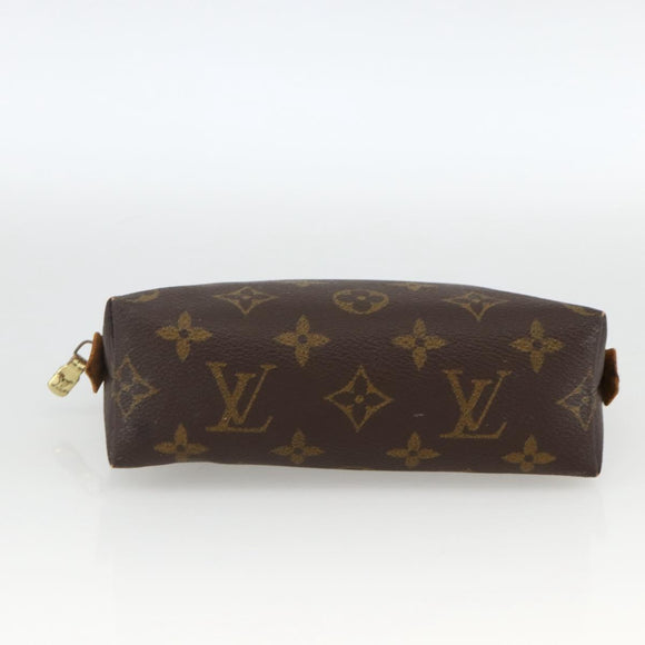 LOUIS VUITTON Monogram Pochette Cosmetic PM Pouch M43998 LV Auth bs34176