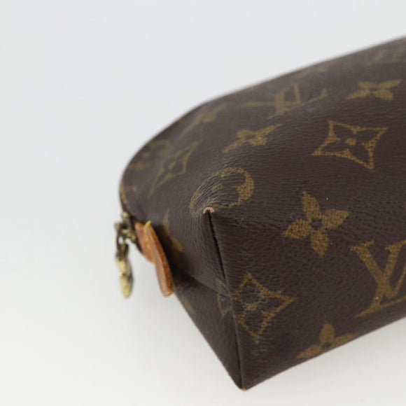 LOUIS VUITTON Monogram Pochette Cosmetic PM Pouch M43998 LV Auth bs34176