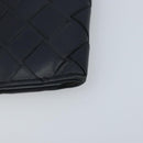 BOTTEGA VENETA INTRECCIATO Card Case Leather Black Auth bs34178-15