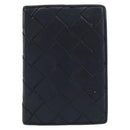 BOTTEGA VENETA INTRECCIATO Card Case Leather Black Auth bs34178-13