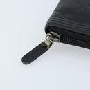 CHANEL Boy Chanel Matelasse Wallet Caviar Skin Black CC Auth bs34179-12