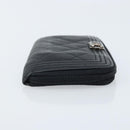 CHANEL Boy Chanel Matelasse Wallet Caviar Skin Black CC Auth bs34179-4