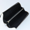 BALENCIAGA Long Wallet Leather Black 594290 Auth bs34182-9
